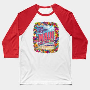 Maui, Hawaii Baseball T-Shirt